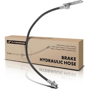 A-Premium Rear Center Side Brake Hydraulic Hose Compatible with Select Dodge, Mitsubishi and Ram Models - Dakota 2005-2011, Raider 2006-2009 - Replace# 52013538AE