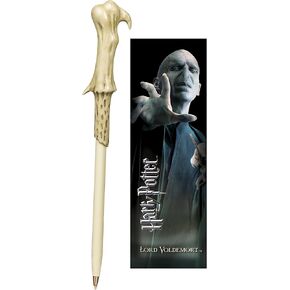 The Noble Collection Harry Potter Voldemort Wand Pen and Bookmark