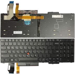 Replacement for Lenovo ThinkPad T14 Gen 1 20S0 20S1 20UD 20UE/ T15 20S6 20S7/ P15s Gen 1 20T4 20T5 T15/ Gen 2 20W4 20W5 P15s Gen 2 20W6 20W7 Backlit Keyboard 5N20V78108 5N20V78907 5N20V77999