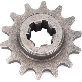 11/14 /17 T Gearbox Sprocket Metal Material Fits for 47cc 49cc 2 Stroke ATV Quad Dirt Pocket Mini bicycle motorcycle (14 teeth)