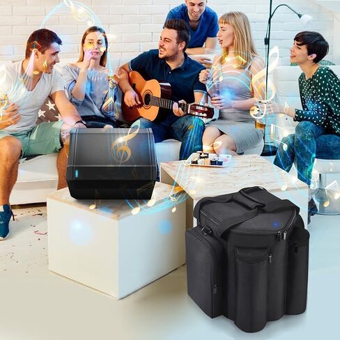 Case for Bose S1 Pro /S1 Pro+ Travel Storage, Large Capacity Multifunctional Bluetooth Speaker Waterproof and Dustproof Case, Speaker Cover with Shoulder Strap in Saudi Arabia