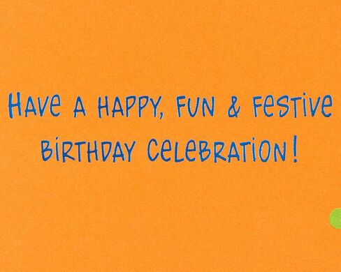 Papyrus Birthday Card (Fun & Festive) in Saudi Arabia
