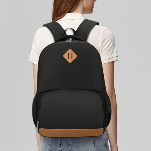 Lunch Backpack Laptop Backpack With Usb Port Work Backpack With Cooler Bag Insulated Laptop Bag (Black) in Saudi Arabia