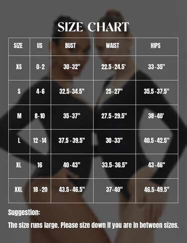 Freehut Women's Bodysuit Long Sleeve Double Lined Square V Neck Thong Slimming Body Suit Tops Softhug Collection in Saudi Arabia