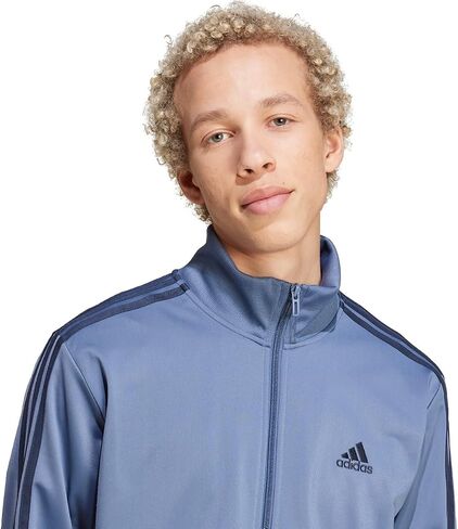 adidas Mens Basic 3-stripes Tricot Track Suit in Saudi Arabia