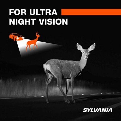 SYLVANIA - H7 SilverStar Ultra plus Free Installation Gloves - High Performance Halogen Headlight Bulb, High Beam, Low Beam, Fog Replacement Bulb, Brightest Downroad Whiter Light (Contains 2 Bulbs) in Saudi Arabia