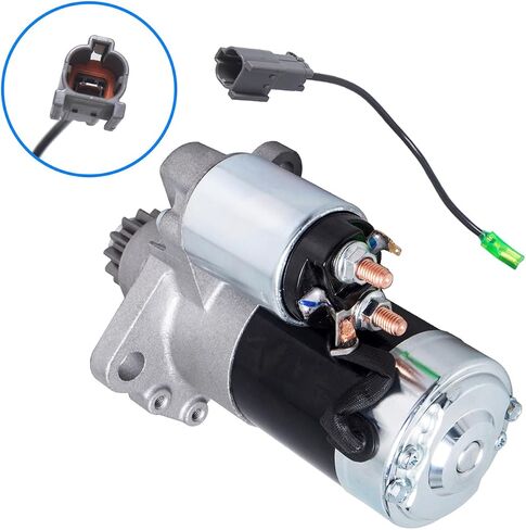 17835 Starter (For 2.5L w/Automatic transmission) Compatible With Ni-ssan 2002-2006 Altima Sentra [OE# 23300-8J000 23300-8J001 M0T60781 410-48155 17835N] in Saudi Arabia