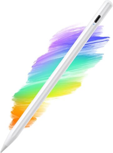 Stylus Pen for iPad, 9th&10th Apple Active Digital Pencil with extra Nib, Palm Rejection, Magnetic Adsorption, Tilt Sensitivity, for 2018-2023 iPad Air 345, iPad Mini 5/6, iPad 6-10, iPad Pro 11"12.9" in Saudi Arabia