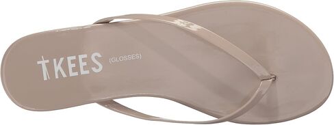 TKEES Women's Glosses Flip Flop, Sweet Smoke, 9 B US in Saudi Arabia