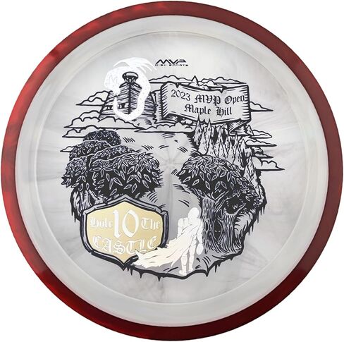 OTB Proton Defy | Special Edition MVP Open Stamp | Overstable Disc Golf Distance Driver | Axiom Discs SE Proton Defy | Long Distance Disc Golf Driver | Colors May Vary in Saudi Arabia