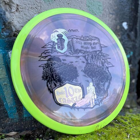 OTB Proton Defy | Special Edition MVP Open Stamp | Overstable Disc Golf Distance Driver | Axiom Discs SE Proton Defy | Long Distance Disc Golf Driver | Colors May Vary in Saudi Arabia
