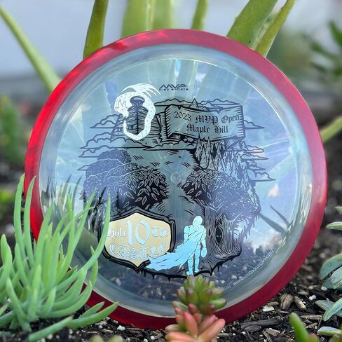 OTB Proton Defy | Special Edition MVP Open Stamp | Overstable Disc Golf Distance Driver | Axiom Discs SE Proton Defy | Long Distance Disc Golf Driver | Colors May Vary in Saudi Arabia