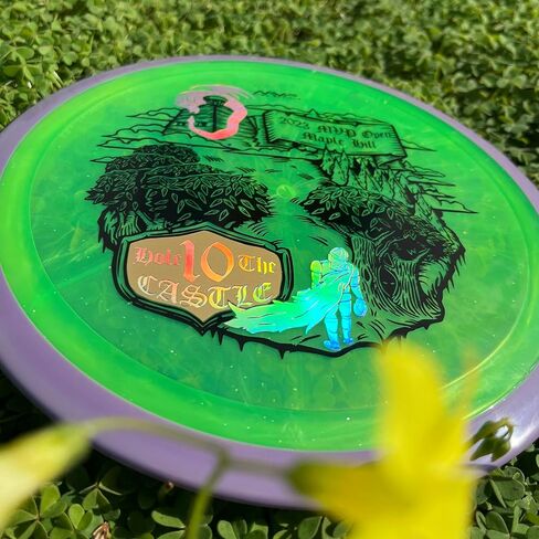 OTB Proton Defy | Special Edition MVP Open Stamp | Overstable Disc Golf Distance Driver | Axiom Discs SE Proton Defy | Long Distance Disc Golf Driver | Colors May Vary in Saudi Arabia