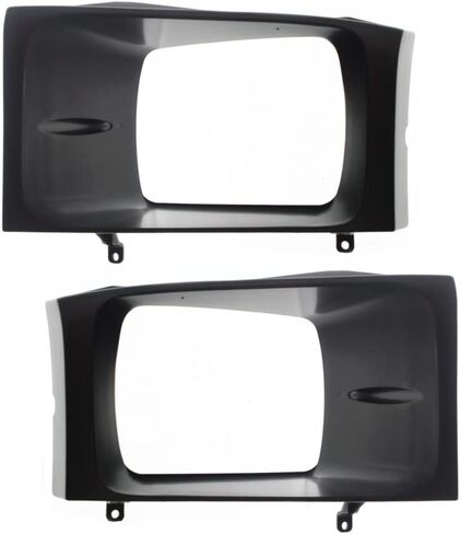 For Ford F-250/F-350/F-450/F-550 Super Duty 1999 00 01 02 03 2004 Headlight Door Driver and Passenger Side | Pair | Silver/Black | Sealed Beam Type | FO2512157, FO2513157 | F81Z13064AAB, F81Z13064AAA in Saudi Arabia