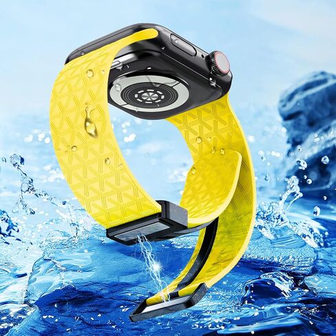 D-Buckle Sport Bands Compatible with Apple Watch Band Ultra 2/Ultra SE Series 9/8/7/6/5/4/3/2/1 Silicone iWatch Band 49mm 45mm 44mm 42mm 41mm 40mm 38mm Women Men in Saudi Arabia