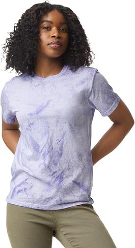 تي شيرت ملون بأكمام قصيرة ثقيل الوزن للبالغين من Comfort Colors، طراز 1745، عبوتان in Kuwait