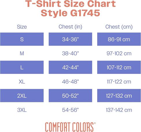 تي شيرت ملون بأكمام قصيرة ثقيل الوزن للبالغين من Comfort Colors، طراز 1745، عبوتان in Kuwait