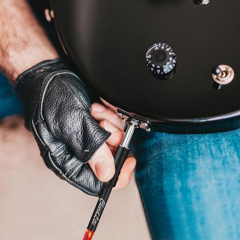 Premium Guitar Cable 10Ft,Basics TS Instrument Cable,1/4 Noise Free and Long-Lasting Guitar Cord for Electric Guitar/Bass and Keyboard (Right Angle to Straight, 10FT) in Saudi Arabia