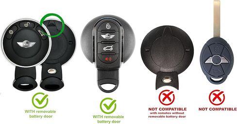 (2 حزمة) بطارية مفتاح التحكم عن بعد OEM (حزمة W. أداة) CR2032 2032 تناسب غطاء الغطاء الخفيف LED يناسب حقيبة فاراداي لميني (2006-2020) كوبر إس بيسمان كونتري مان كلوبمان (يجب أن تتمتع بإمكانية الوصول المريح) in Kuwait