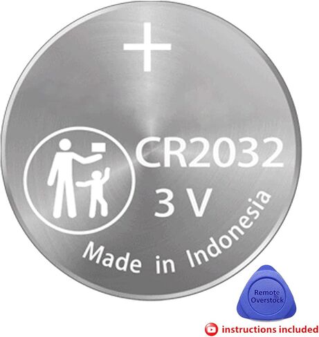 (2 حزمة) بطارية مفتاح التحكم عن بعد OEM (حزمة W. أداة) CR2032 2032 تناسب غطاء الغطاء الخفيف LED يناسب حقيبة فاراداي لميني (2006-2020) كوبر إس بيسمان كونتري مان كلوبمان (يجب أن تتمتع بإمكانية الوصول المريح) in Kuwait