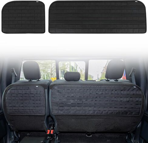 لوحة مولي JOYTUTUS متوافقة مع 2021 2022 2023 2024 Ford F150 F250 F350 F-150 Crew Cab، منظم حزام مولي، منظم تخزين خلفي تحت المقعد، لوحة مولي تكتيكية كبيرة للمقعد الخلفي للسيارة in Saudi Arabia