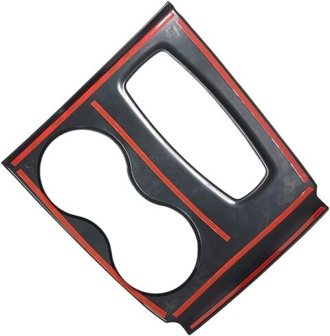 Kolya Matte Black Interior Center Console Gear Shift Panel Cover Cup Holder Frame Trim for Honda Pilot Accessories 2016-2022 Ridgeline 2020-2023 Passport 2019-2023 (Not for 2024 Model) in Saudi Arabia