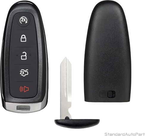 StandardAutoPart Smart Keyless Entry Fob Compatible with Ford Edge Explorer Flex Taurus Focus Expedition Escape M3N5WY8610 M3N5WY8609 164-R8092 8092 R8092 (5 Button Shell Case) in Saudi Arabia
