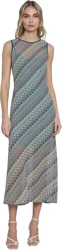 Donna Morgan Sleeveless Midi Summer Semi-Sheer Wedding Guest Womens Dresses in Saudi Arabia