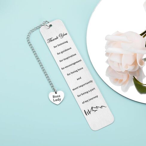 Boss Lady Appreciation Bookmark Gifts for Women Boss Boss Baby Leader PM Bosses Day Birthday Gift for Women Female Boss Leadership Gifts Leaving Going Away Gift for Boss Lady Christmas Best Boss Gifts in Saudi Arabia