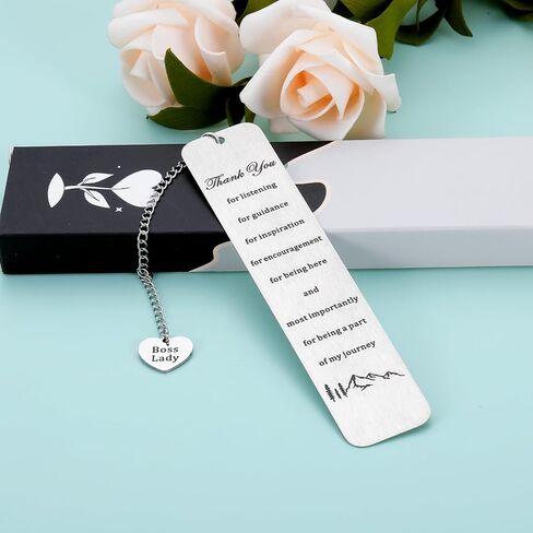 Boss Lady Appreciation Bookmark Gifts for Women Boss Boss Baby Leader PM Bosses Day Birthday Gift for Women Female Boss Leadership Gifts Leaving Going Away Gift for Boss Lady Christmas Best Boss Gifts in Saudi Arabia