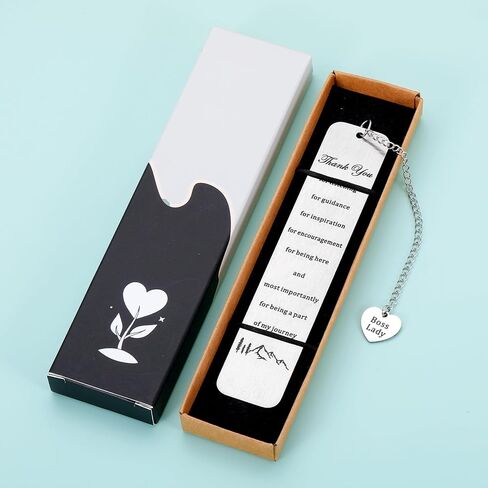 Boss Lady Appreciation Bookmark Gifts for Women Boss Boss Baby Leader PM Bosses Day Birthday Gift for Women Female Boss Leadership Gifts Leaving Going Away Gift for Boss Lady Christmas Best Boss Gifts in Saudi Arabia