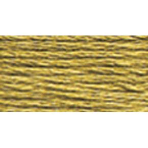 DMC 117-371 Mouline Stranded Cotton Six Strand Embroidery Floss Thread, Mustard, 8.7-Yard