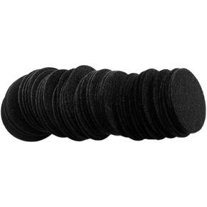 Playfully Ever After 2 Inch Black 58pc Stiff Felt Circles