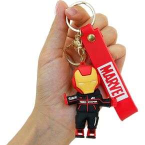 Superhero Keychain Cartoon Decoration Lanyard Cute Decorative Gift Suitable For Men and Women Wallet Car Key Lanyard
