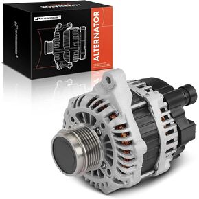 A-Premium Alternator Compatible with Honda Fit 2017 2018 2019 2020, Automatic CVT Transmission, 12V 105A Clockwise, Replace# A005TZ0281AC, 31100-5KK-004