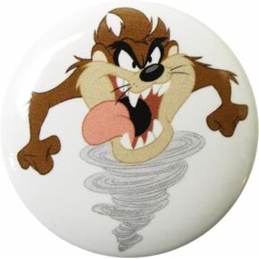 Looney Tunes - Taz The Tasmanian Devil - 1.25" Round Button