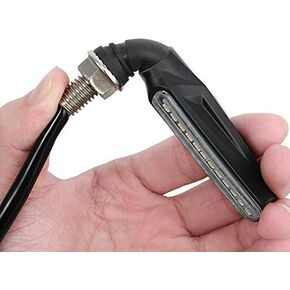 MACHSWON Motorbike LED Indicator, Motorcycle Flowing Flashing Turn Signal Light, Universal Fit for Motorcycle