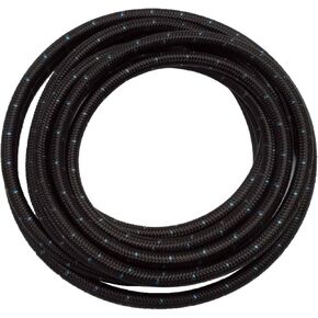 Edelbrock 632163 Black Cloth Hose #10, 6 Feet, 10AN