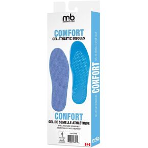 Moneysworth & Best Women's Gel Athletic Anti-Shock Insole