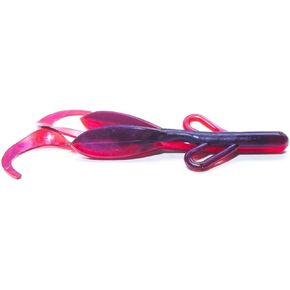Zoom Bait Baby Brush Hog Bait-Pack of 12 (Pumpkin, 5 1/2-Inch)