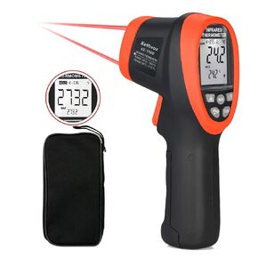 Digital IR Infrared Thermometer Gun, Kethvoz Laser Industrial Temperature Meter Measure Température -58°F ~ 2732°F, Handheld Thermomètre Pistolet for Kitchen Cooking Pizza Oven BBQ KE-1500