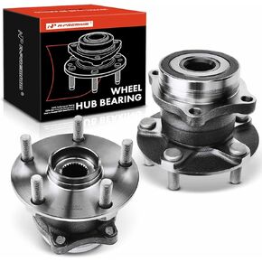A-Premium 2 x Rear Wheel Bearing and Hub Assembly with 5-Lug Compatible with Subaru Outback 2015-2021, Forester 2019, Legacy 2015-2021, WRX STI 2016/2019, WRX 2015-2019, Ascent 2019-2021