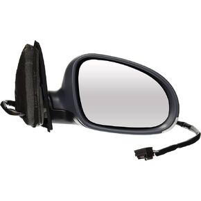 Sherman Replacement Part Compatible with Volkswagen Jetta Passenger Side Mirror Outside Rear View (Partslink Number VW1321122)