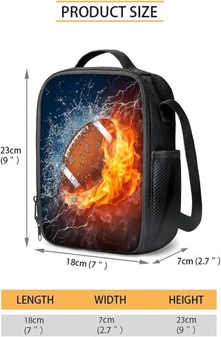 3D Animal Sport Printing Kids School Set Book Bag with Lunch Bag Pench Case 3 PCS in Saudi Arabia