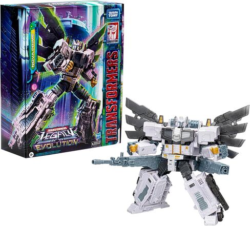 Transformers Toys Legacy Evolution Leader Class Nova Prime Toy, 7-inch, Action Figures for Boys and Girls Ages 8 and Up (Amazon Exclusive) in Saudi Arabia
