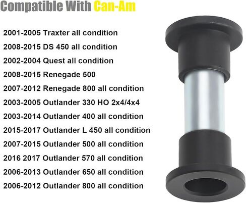 Front A-Arm Control Arm Bushing Kit Fits Cam-Am Outlander 330 400 450 500 570 650 800 Renegade 500 800 DS 450 Traxter Quest in Saudi Arabia