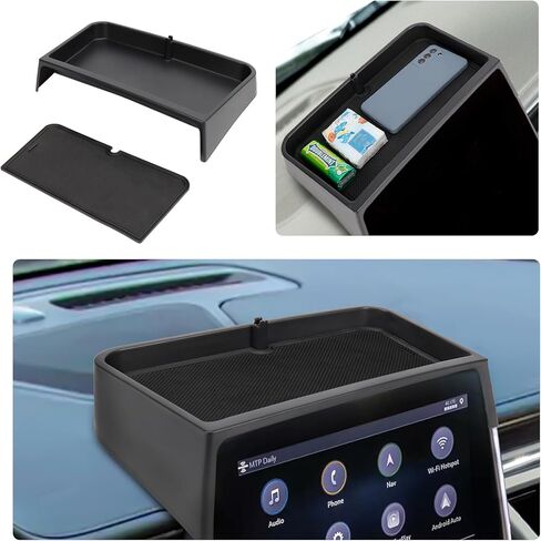 Center Console Dash Storage Box Compatible with GMC Yukon/Chevy Suburban/Tahoe 2021 2022 2023 2024 Dashboard Organizer Tray with Glasses holder Interior Accessories (Not for Denali) in Saudi Arabia