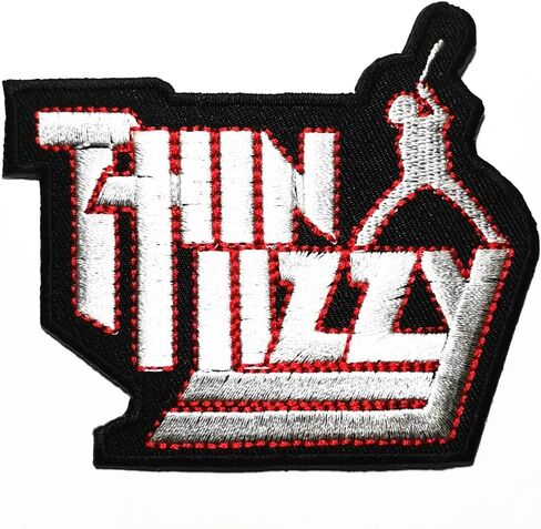 Music T Irish Hard Rock Band Heavy Metal Blues Rock Music Logo Patch Embroidered Sew Iron On Patches Badge Bags Hat Jeans Shoes T-Shirt Applique in Saudi Arabia