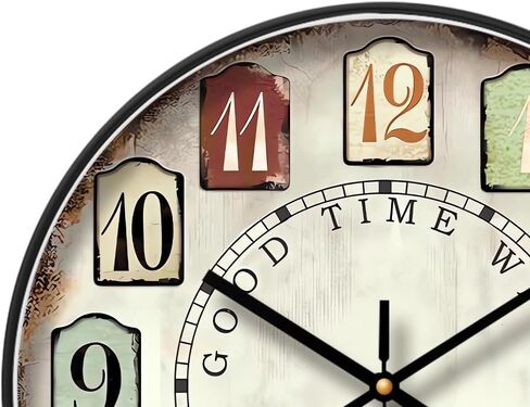 12 Inch Wall Clock Blue Wall Clock Modern Minimalist Wall Clock Silent Non-Ticking Quartz Clock Battery Operated Easy to Read Wall Clock for Bathroom Living Room Office Kitchen Bedroom in Saudi Arabia