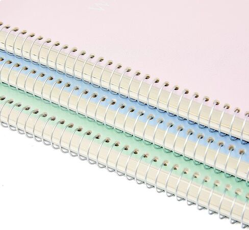Planner Weekly Monthly 2024 Undated Academic 2025 Month Spiral Planner with Tabs Stickers Thick Paper Twin-Wire Binding Pocket 6.1x8.2 inch Mint Green in Saudi Arabia